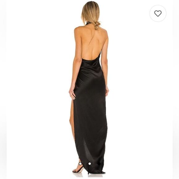 NWT Amanda Uprichard X REVOLVE Samba
Gown in Black Silk Medium - Picture 6 of 15